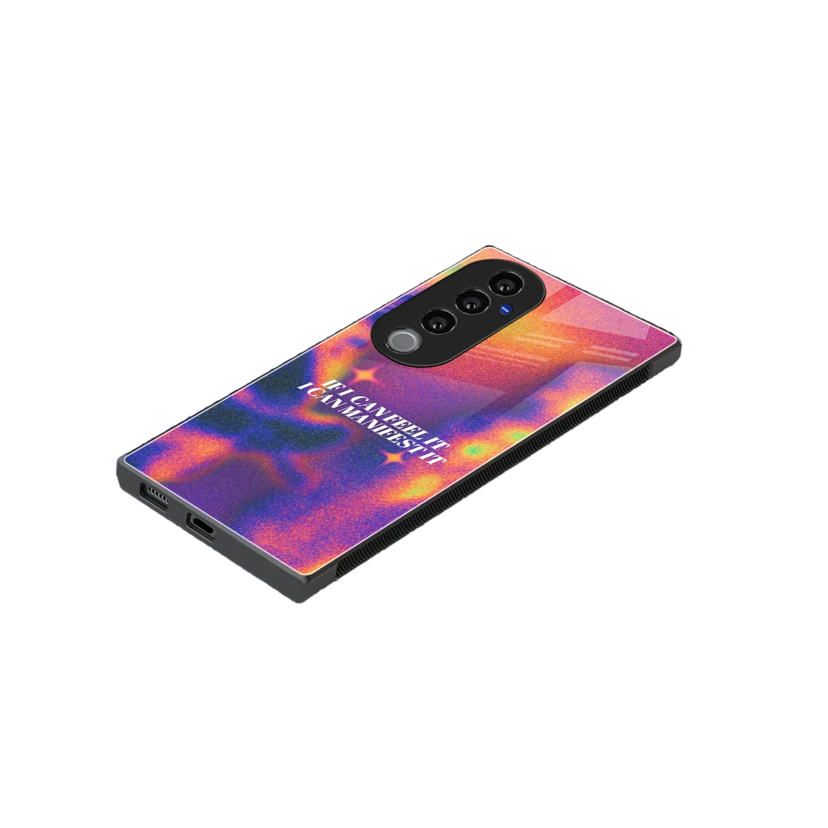 Power Within stylish phone case for vivo v40 pro | glossy glass and slim fit