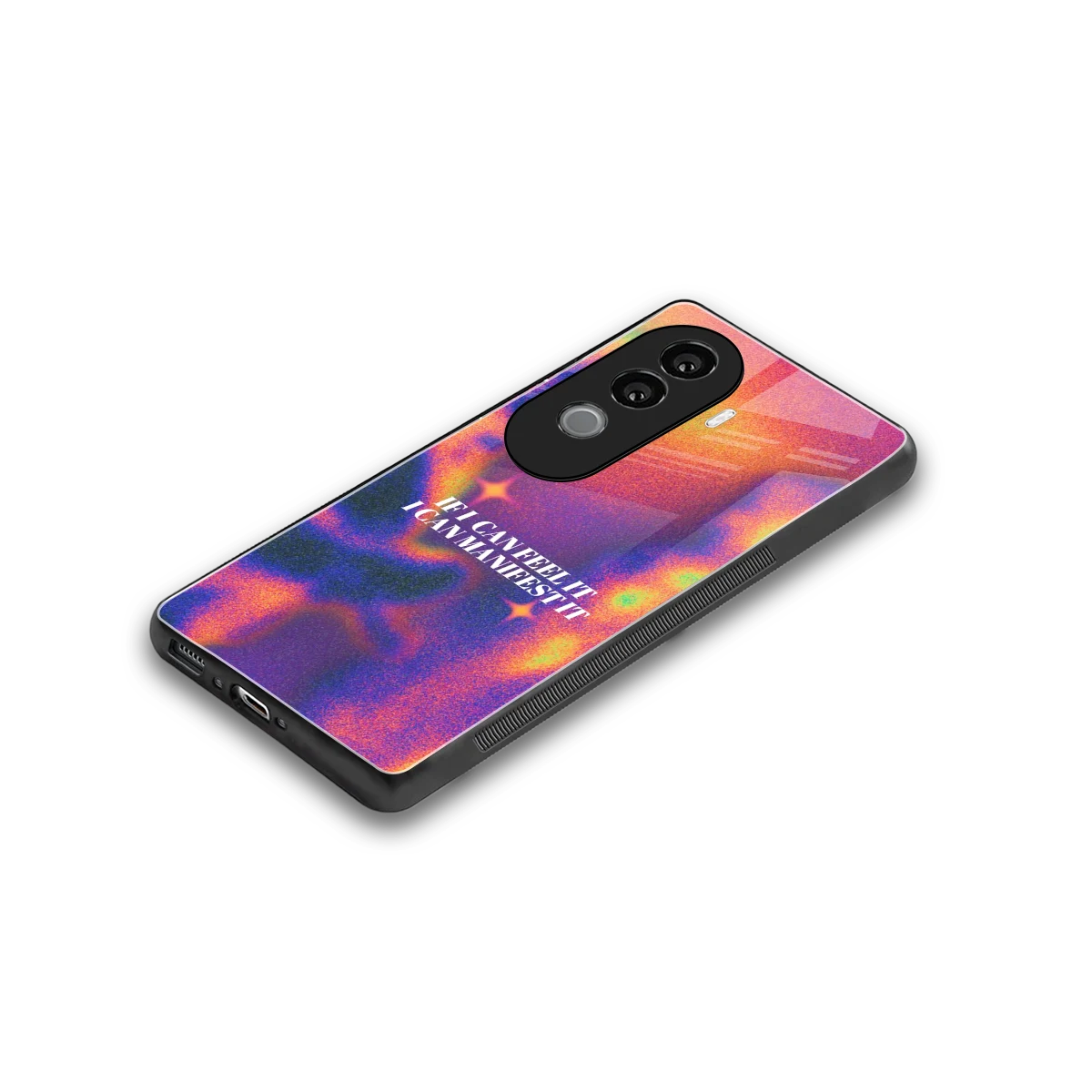 Power Within stylish phone case for vivo v40e | glossy glass and slim fit