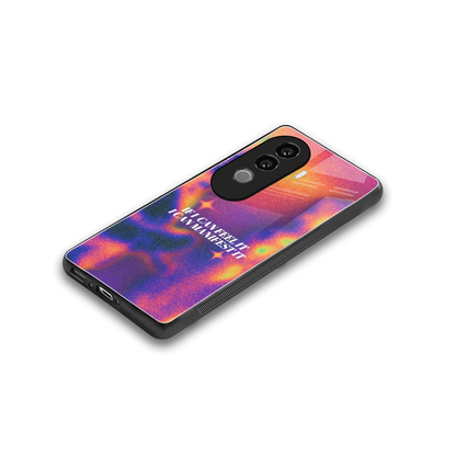 Power Within stylish phone case for vivo v40e | glossy glass and slim fit