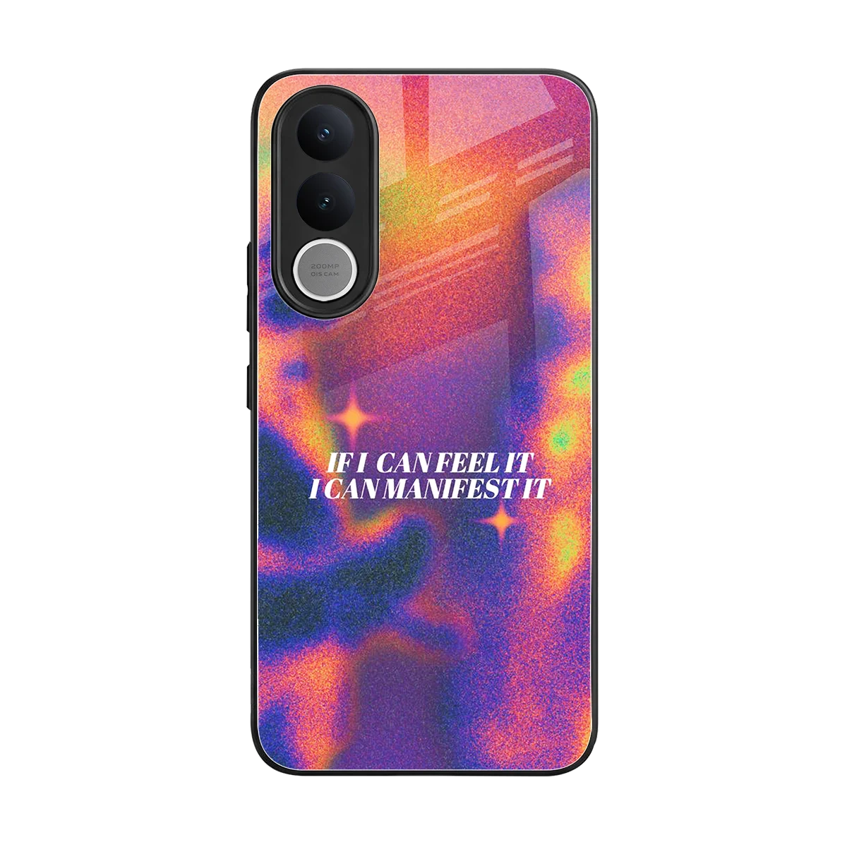 Power Within back phone cover | glass case for vivo v70 fe