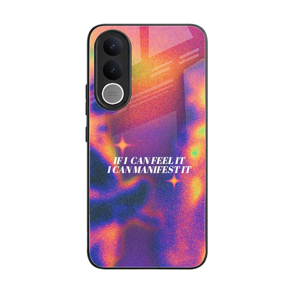 Power Within back phone cover | glass case for vivo v70 fe