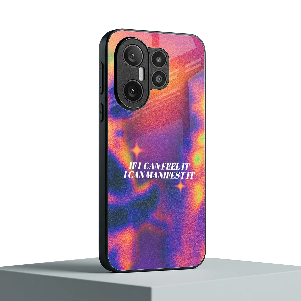 Power Within vivo x200 fe mobile cover | shockproof glass phone case