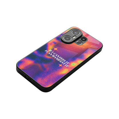 Power Within stylish phone case for vivo x200 fe | glossy glass and slim fit
