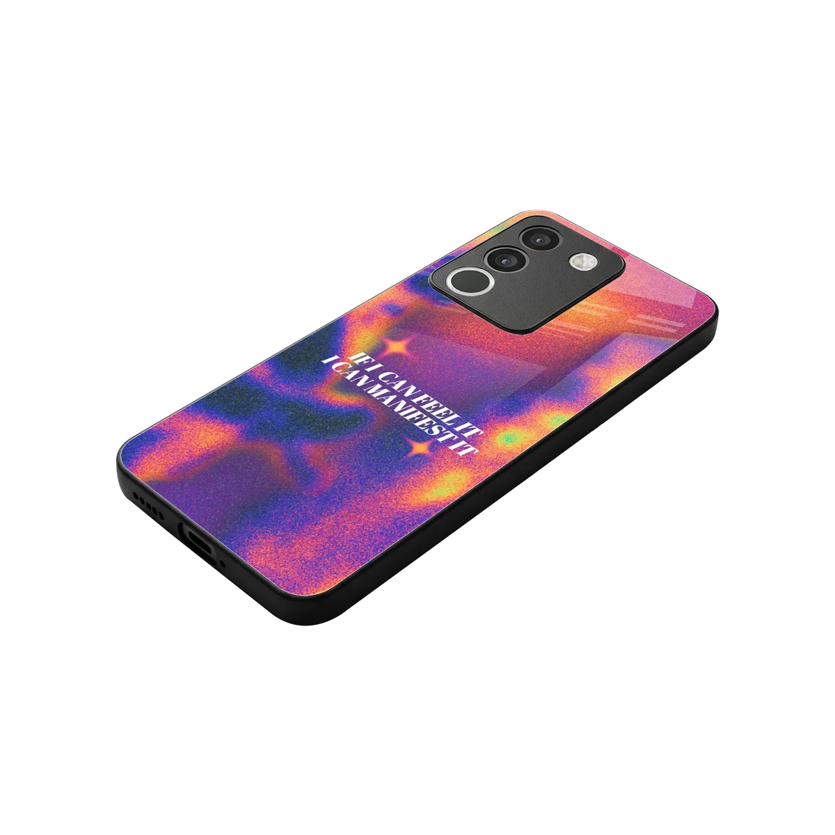 Power Within stylish phone case for vivo y200 5g | glossy glass and slim fit