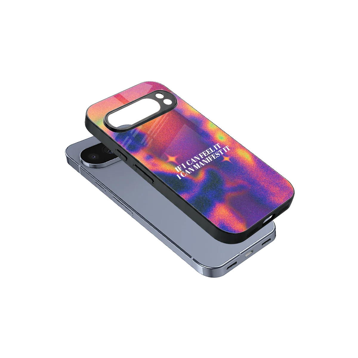 Power Within sleek google pixel 10 pro cover with tempered glass back and TPU edges