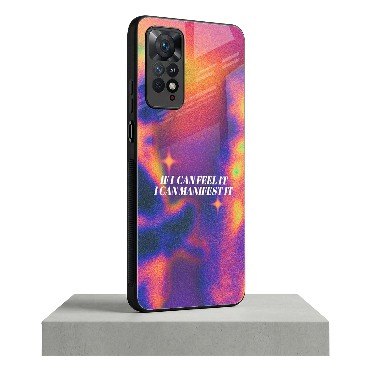 Power Within redmi note 11 pro mobile cover | shockproof glass phone case