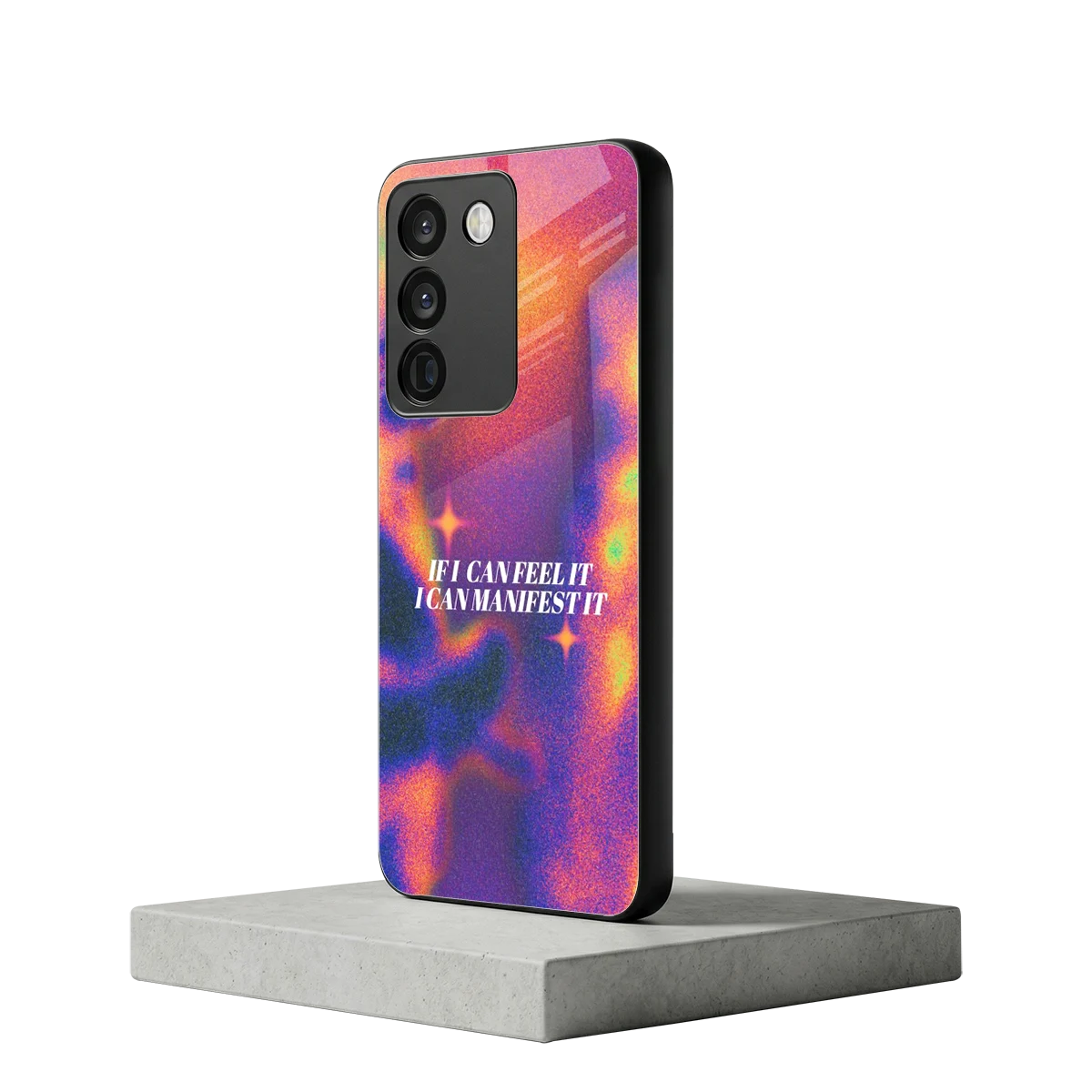 Power Within vivo y200 5g mobile cover | shockproof glass phone case