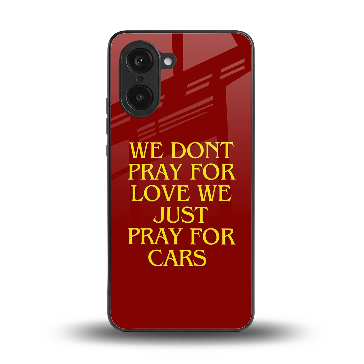 Pray For Cars back phone cover | glass case for oneplus nord ce5 5g