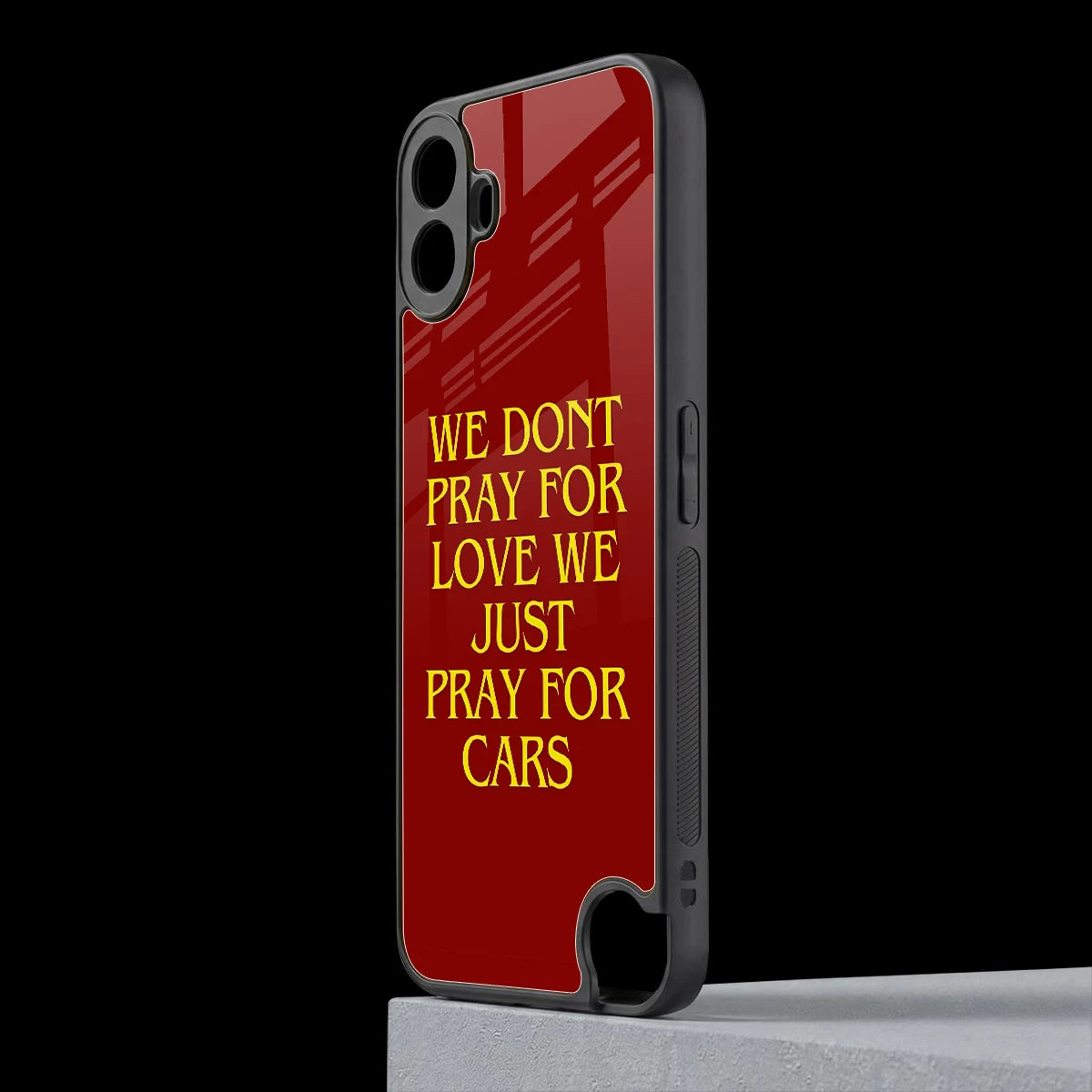 Pray For Cars cmf nothing phone 1 mobile cover | shockproof glass phone case