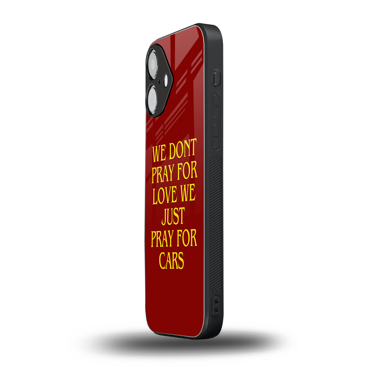 Pray For Cars Phone Case for Iphone 16 | Glass Case