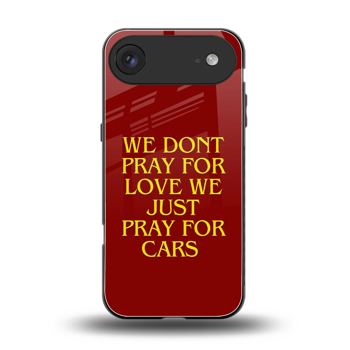 Pray For Cars back phone cover | glass case for iphone air