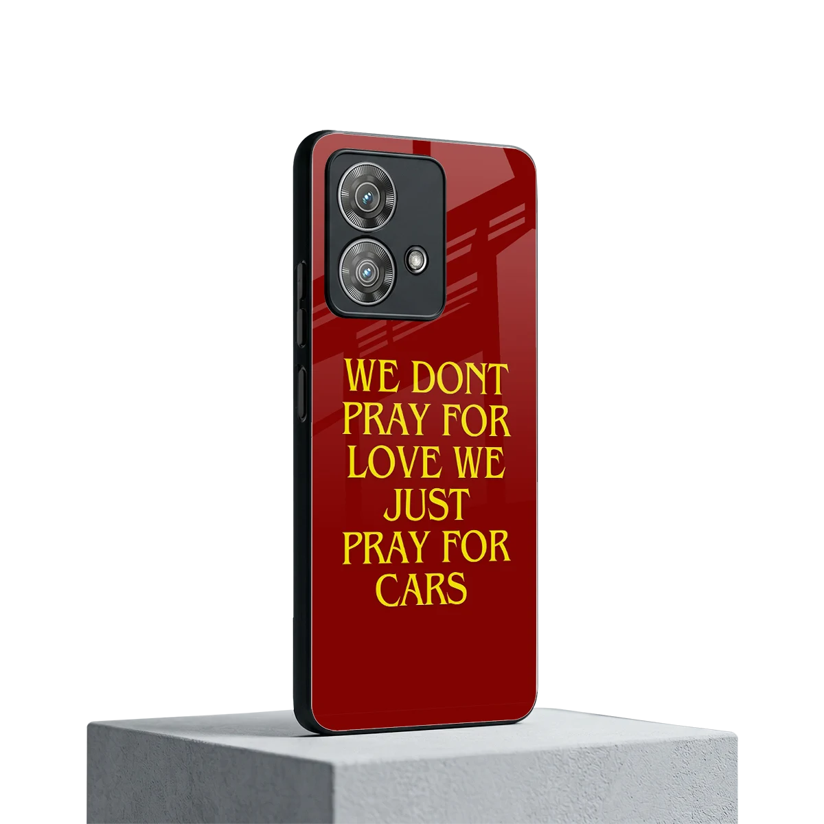 Pray For Cars motorola edge 40 neo 5g mobile cover | shockproof glass phone case