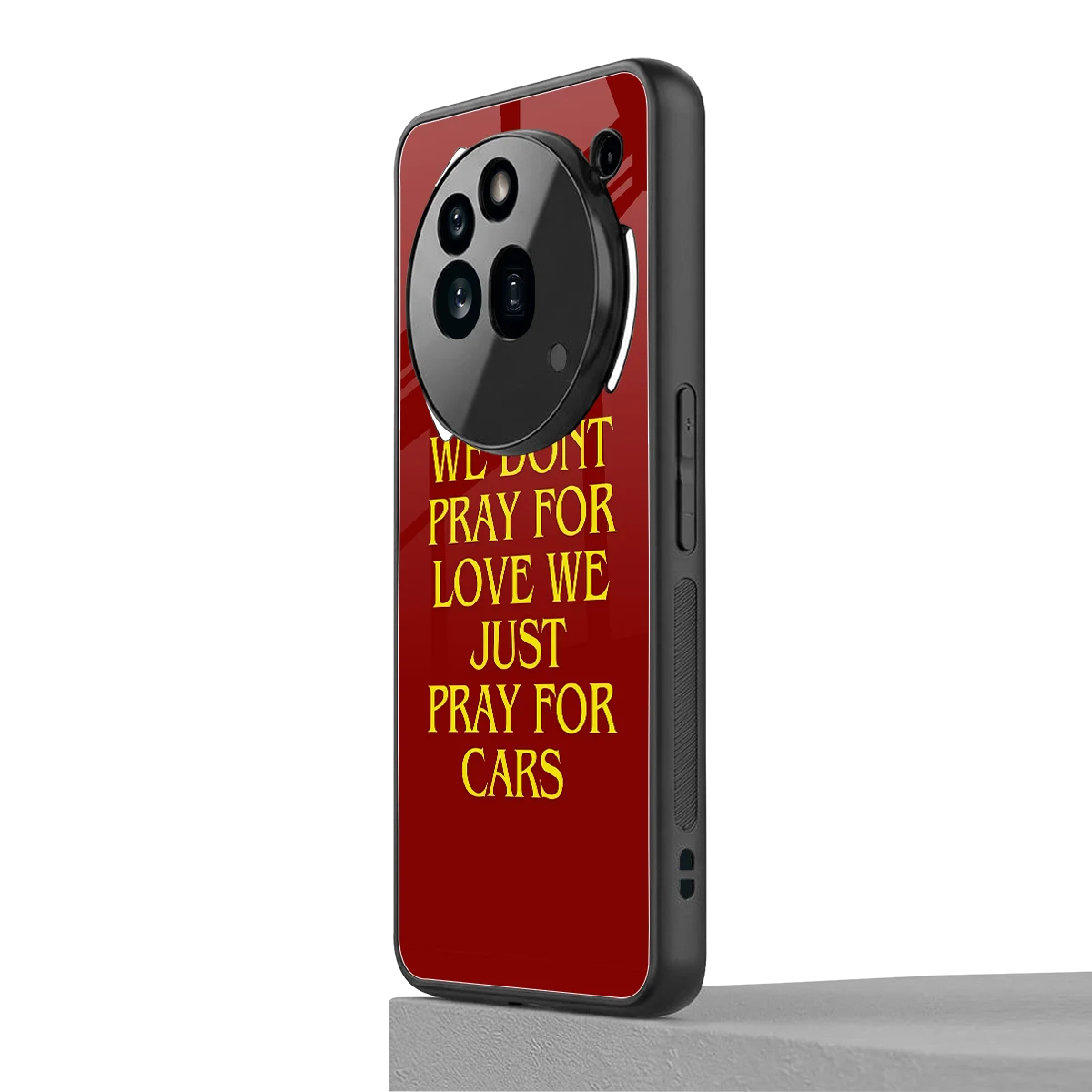 Pray For Cars nothing phone 3a pro mobile cover | shockproof glass phone case