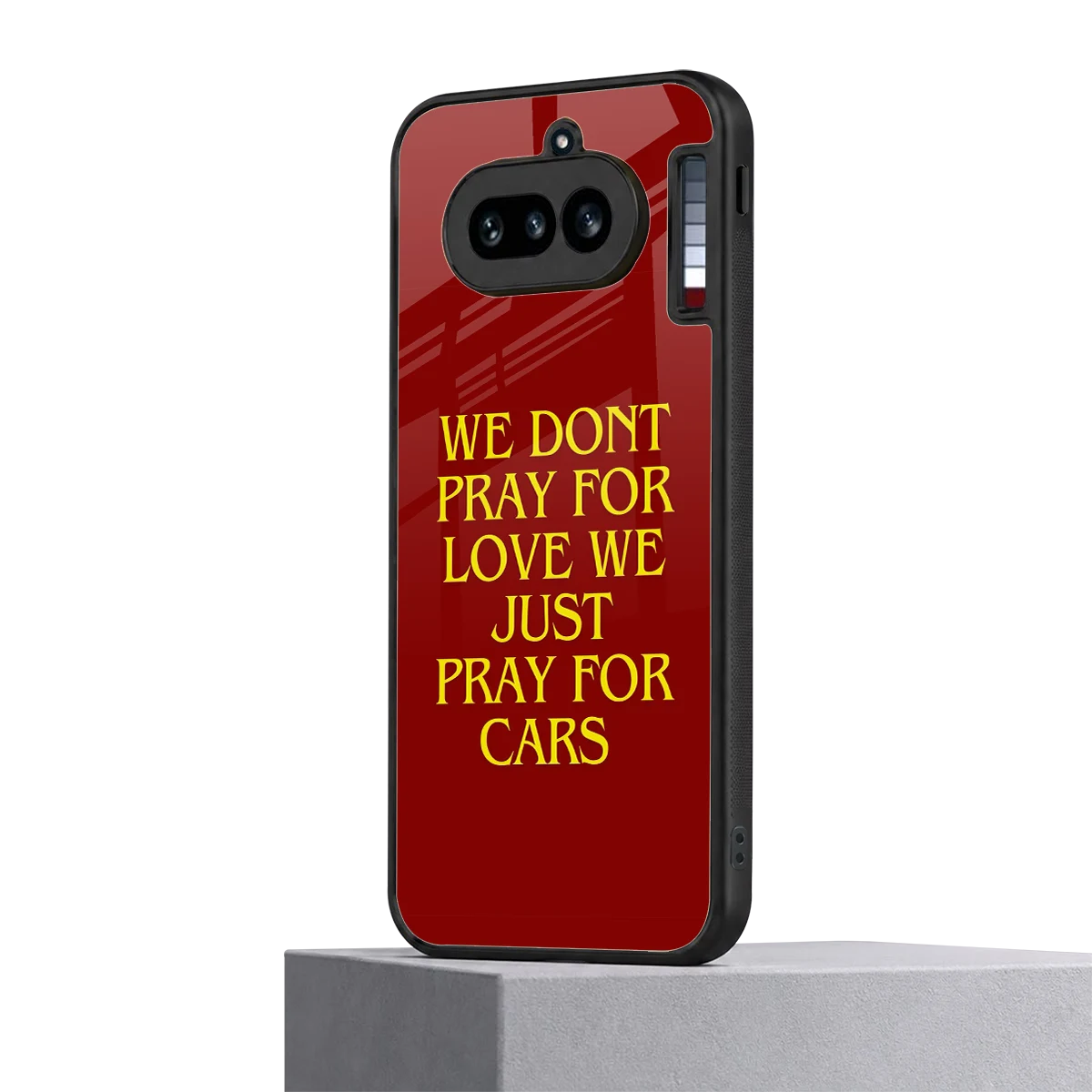 Pray For Cars nothing phone 4a mobile cover | shockproof glass phone case