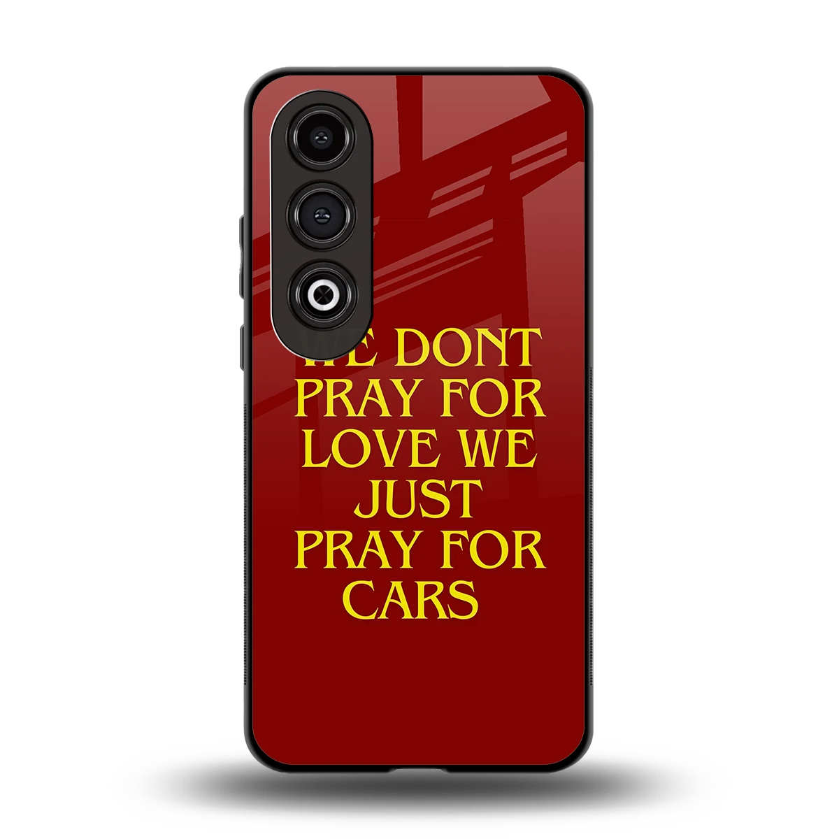 Pray For Cars back phone cover | glass case for oneplus nord ce 4