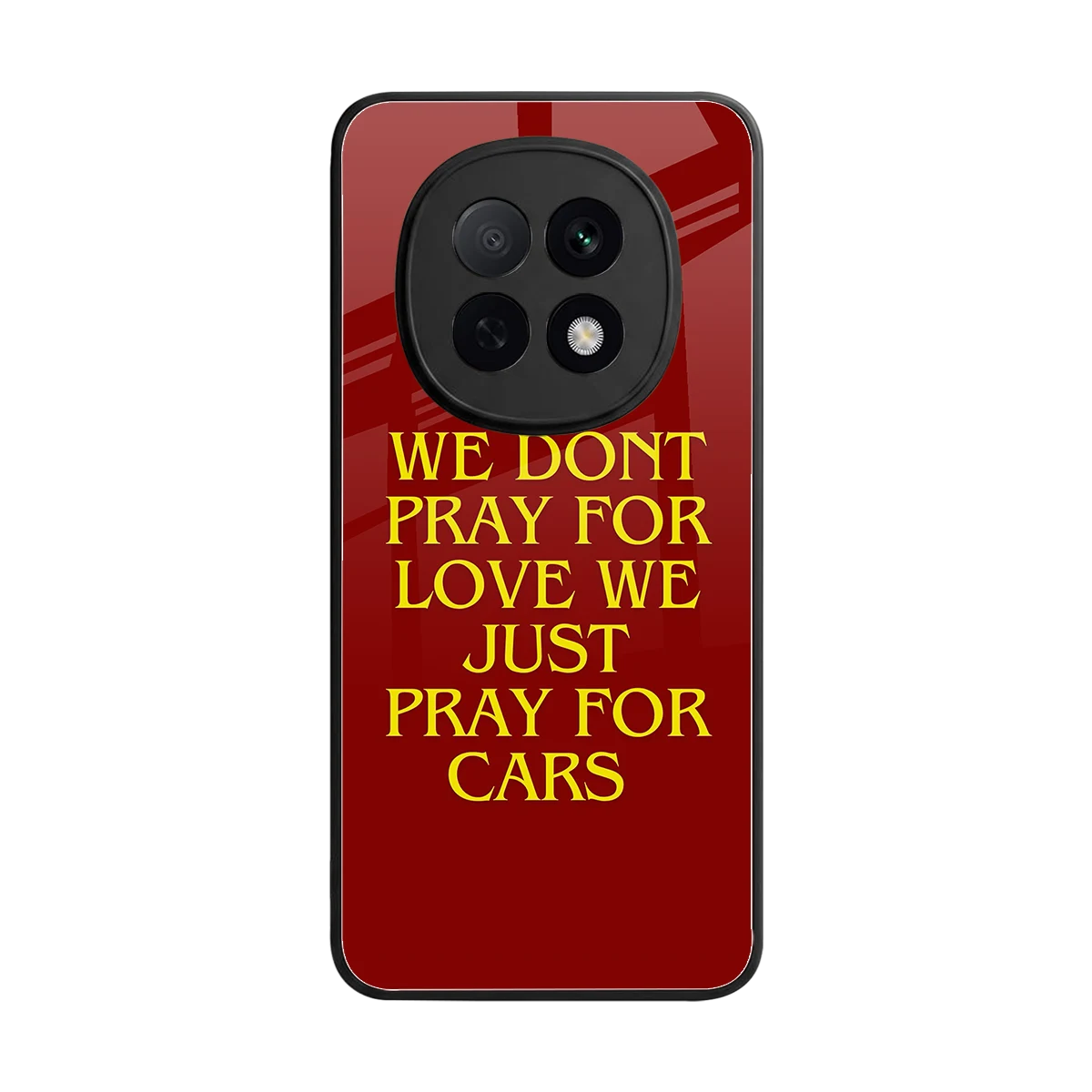 Pray For Cars back phone cover | glass case for oppo f29 pro 5g