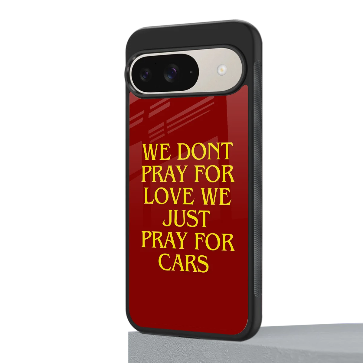Pray For Cars google pixel 9 mobile cover | shockproof glass phone case