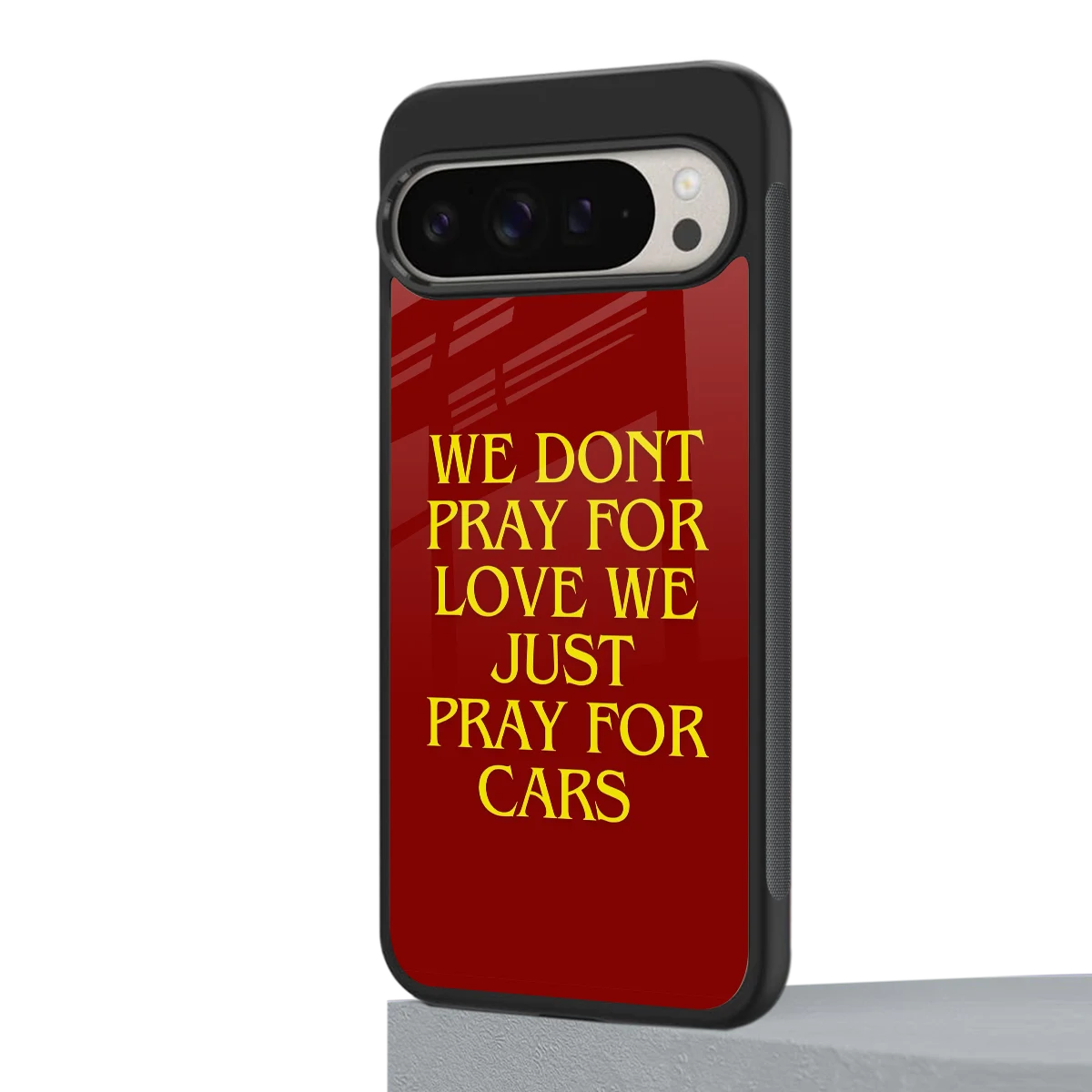Pray For Cars google pixel 9 pro mobile cover | shockproof glass phone case