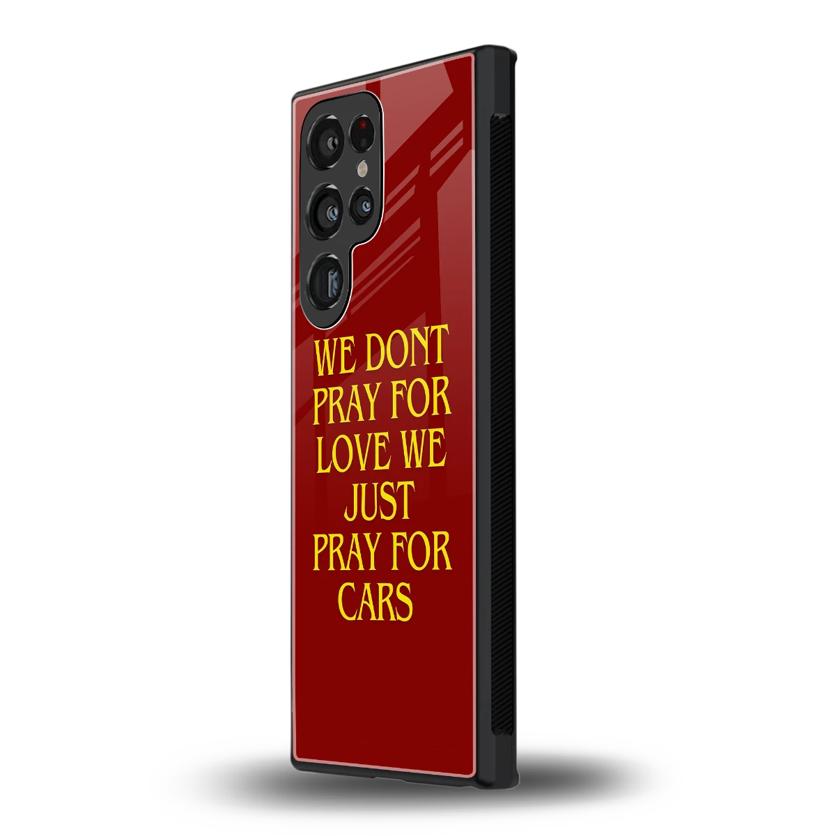 Pray For Cars samsung galaxy s24 ultra mobile cover | shockproof glass phone case