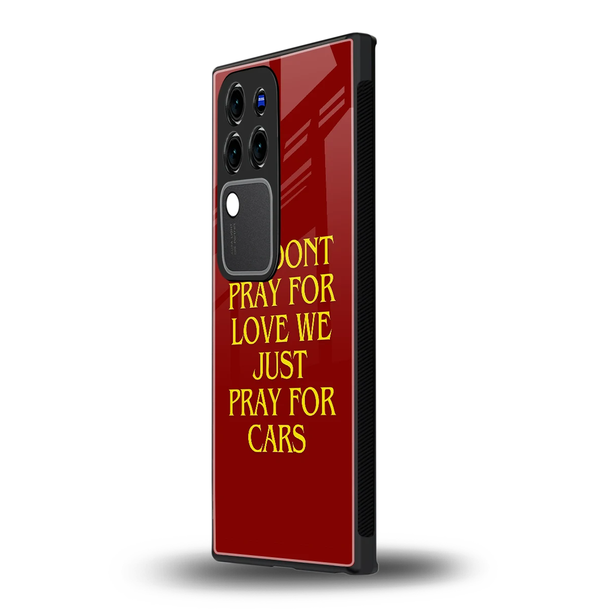 Pray For Carsvivo v30 pro mobile cover | shockproof glass phone case