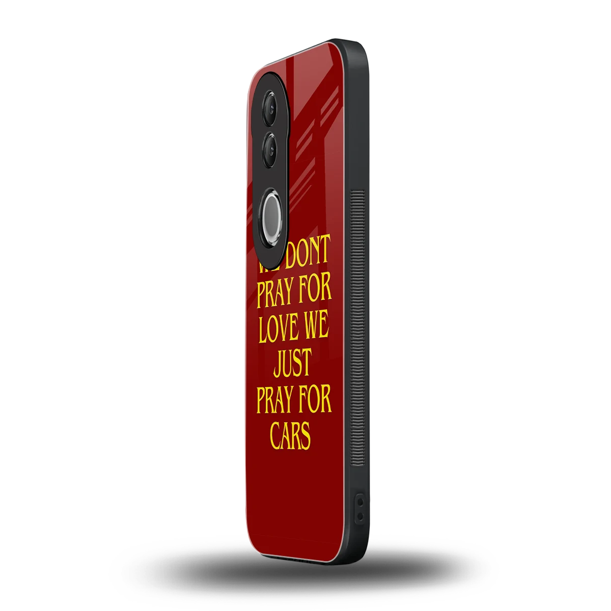 Pray For Cars vivo v50 mobile cover | shockproof glass phone case