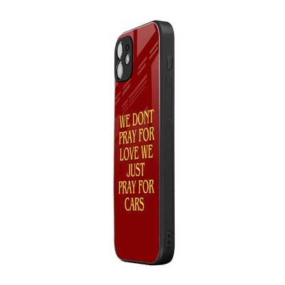 Pray For Cars iphone 11 mobile cover | shockproof glass phone case
