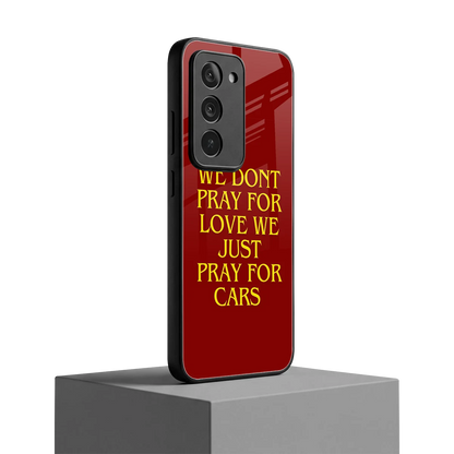 Pray For Cars redmi 15 5g mobile cover | shockproof glass phone case