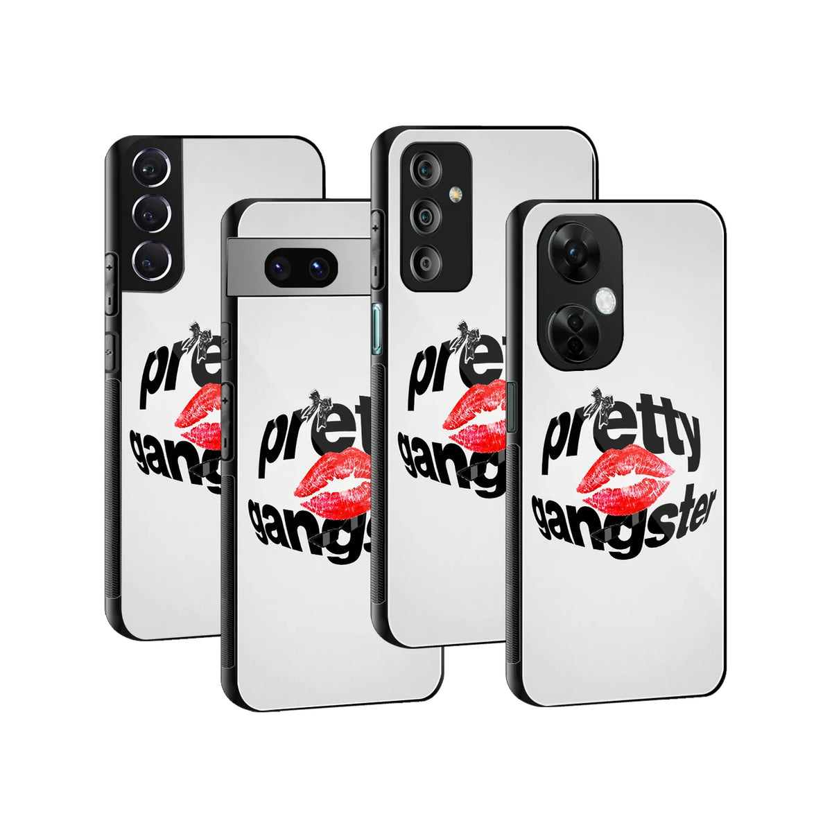 Stylish Glass Back Case for All Smartphones iPhone, Samsung, OnePlus, Pixel, Redmi, Oppo, Vivo, Motorola