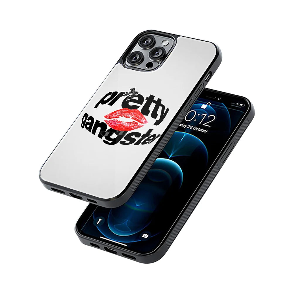 Protective Glass Back Phone Case Compatible with iPhone, Samsung, OnePlus, Pixel & More