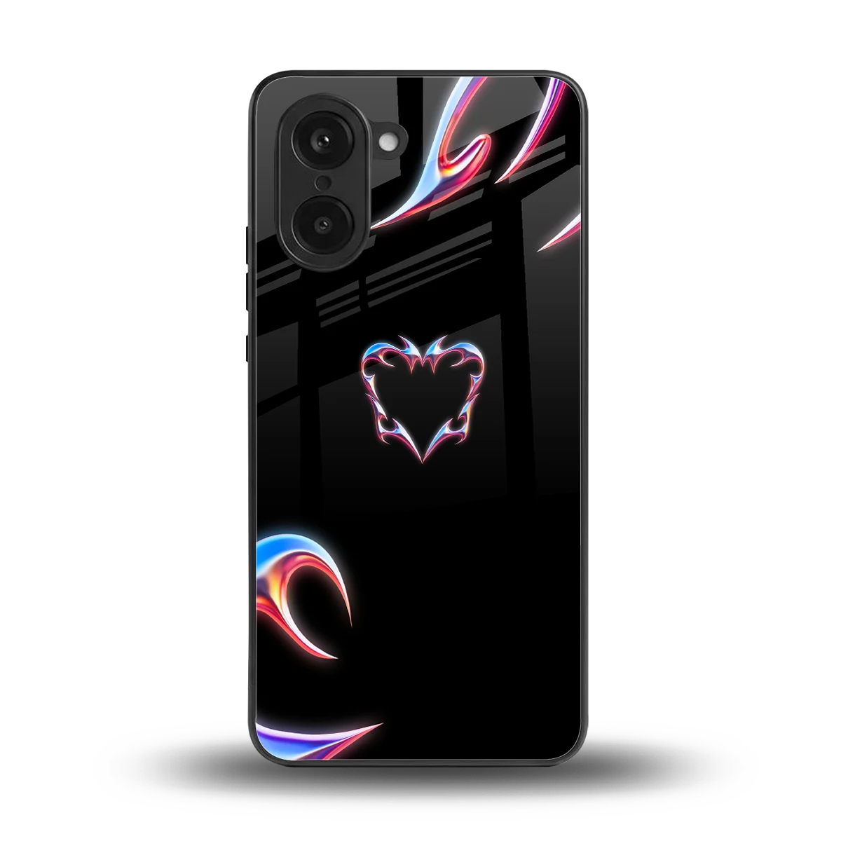 Prism Heart back phone cover | glass case for oneplus nord ce5 5g