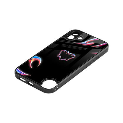 Prism Heart stylish phone case for cmf nothing phone 1 | glossy glass and slim fit