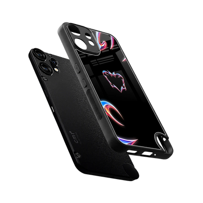 Prism Heart sleek cmf nothing phone 2 pro cover with tempered glass back and TPU edges
