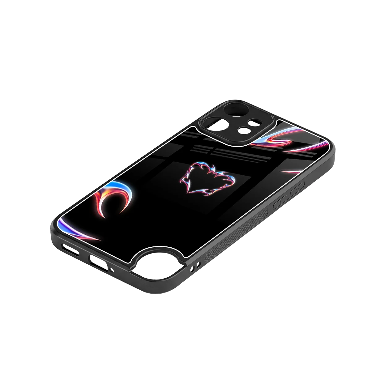 Prism Heart stylish phone case for cmf nothing phone 2 pro | glossy glass and slim fit