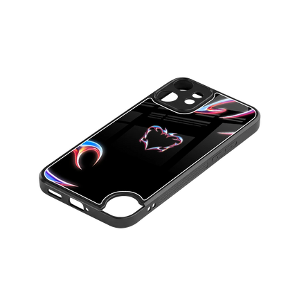 Prism Heart stylish phone case for cmf nothing phone 2 pro | glossy glass and slim fit