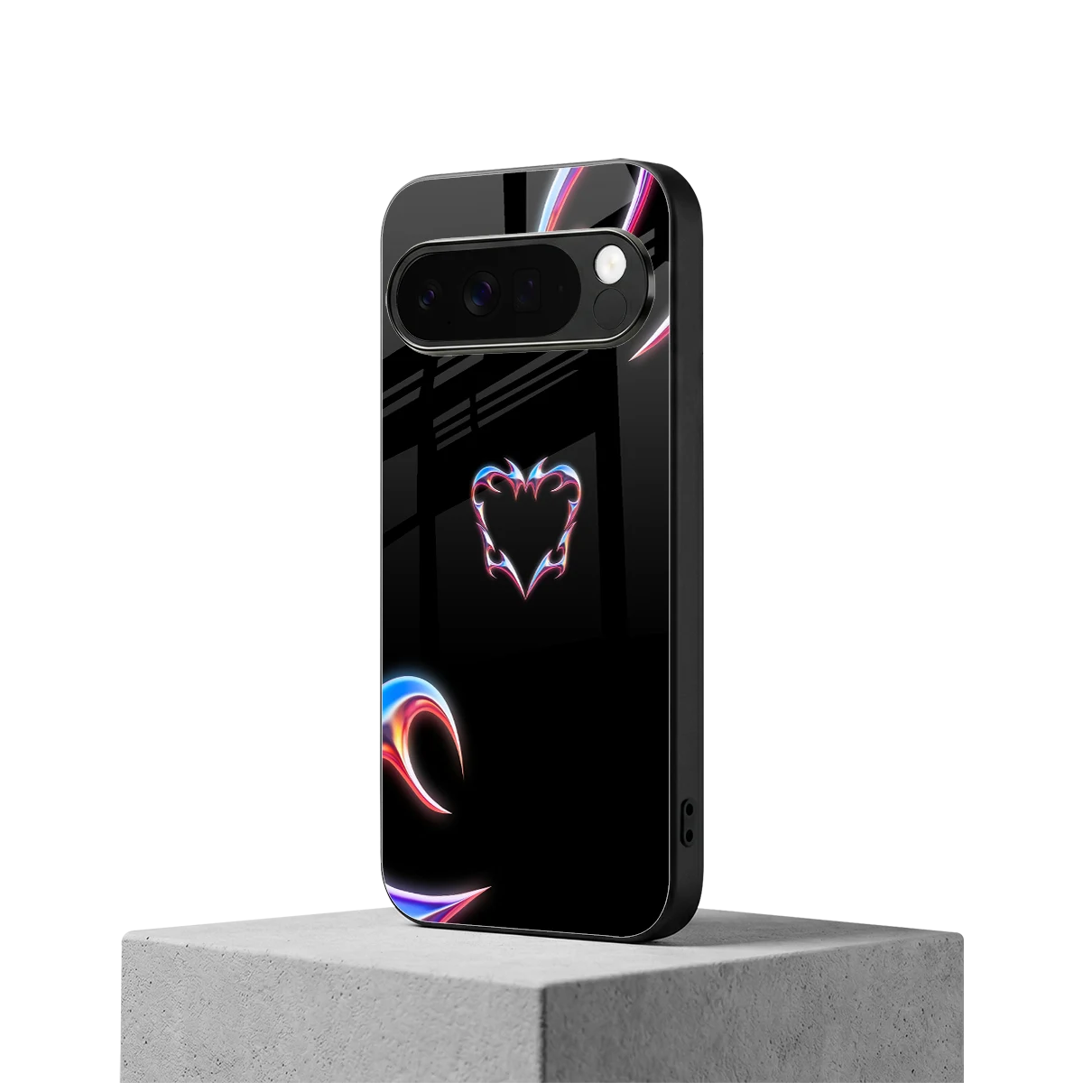 Prism Heart google pixel 10 pro xl mobile cover | shockproof glass phone case