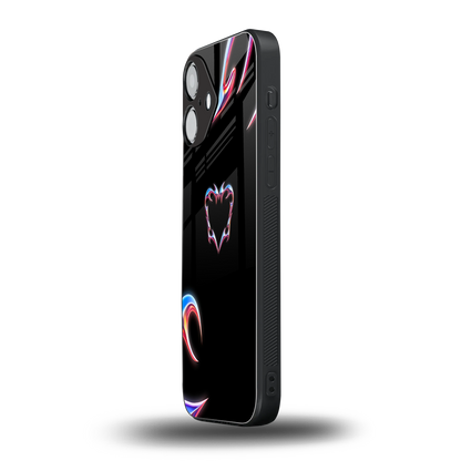 Prism Heart Phone Case for Iphone 16 | Glass Case