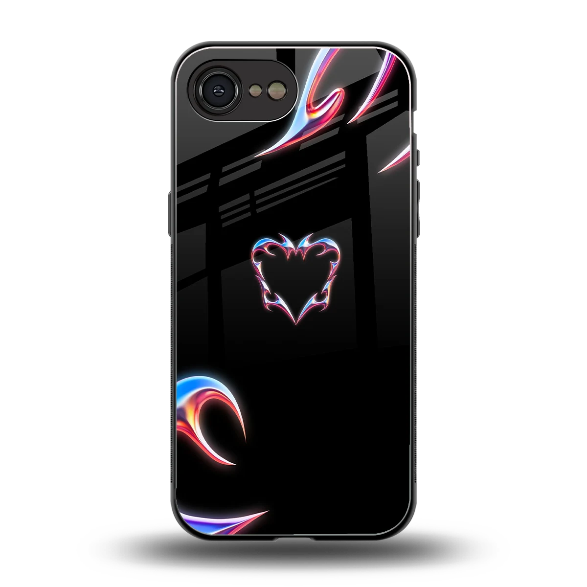Prism Heart back phone cover | glass case for iphone 16e