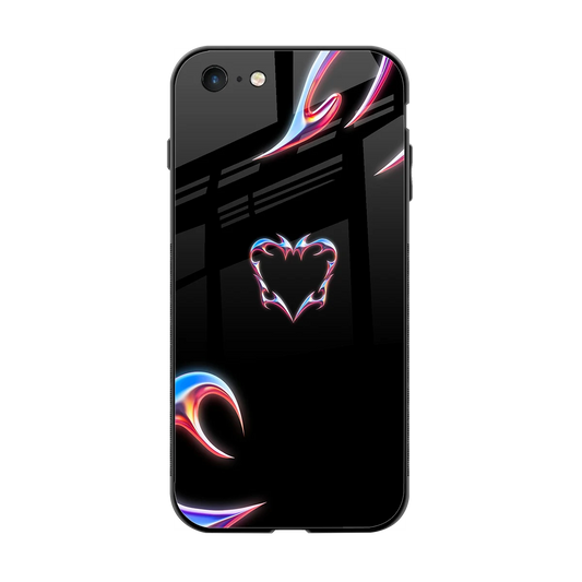 Prism Heart back phone cover | glass case for iphone 6