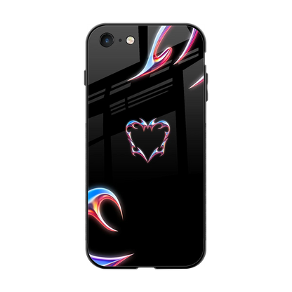Prism Heart back phone cover | glass case for iphone 7