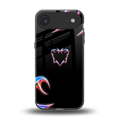 Prism Heart back phone cover | glass case for iphone air