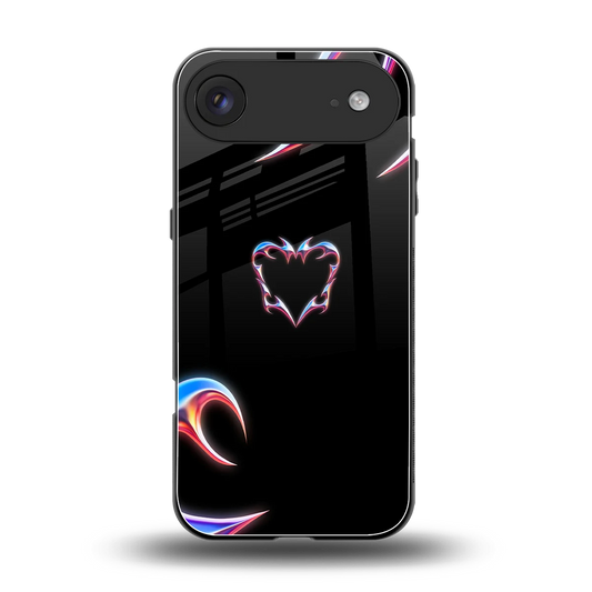 Prism Heart back phone cover | glass case for iphone air
