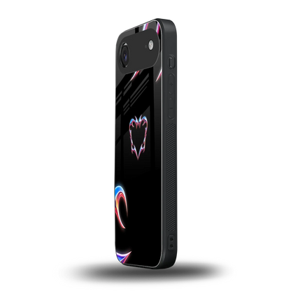 Prism Heart iphone air mobile cover | shockproof glass phone case