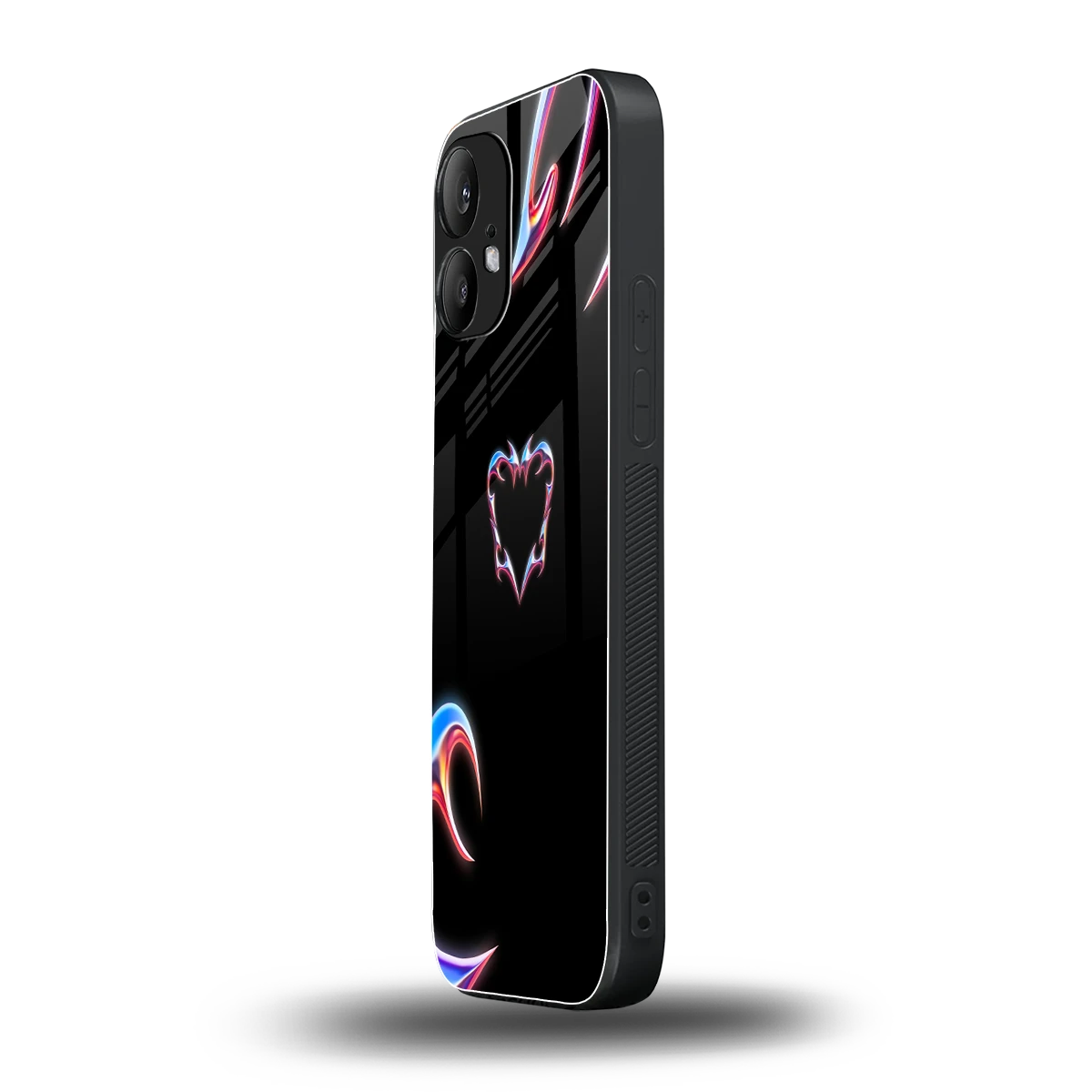 Prism Heart nothing phone 2 mobile cover | shockproof glass phone case