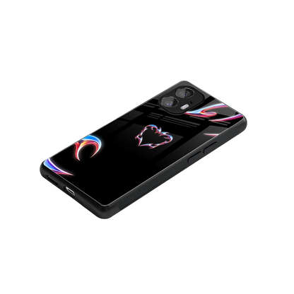 Prism Heart stylish phone case for nothing phone 2 | glossy glass and slim fit