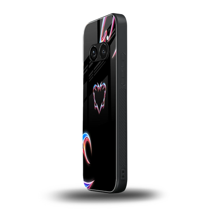 Prism Heart nothing phone 2a plus mobile cover | shockproof glass phone case