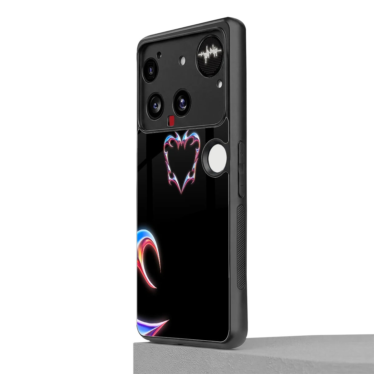 Prism Heart nothing phone 3 mobile cover | shockproof glass phone case