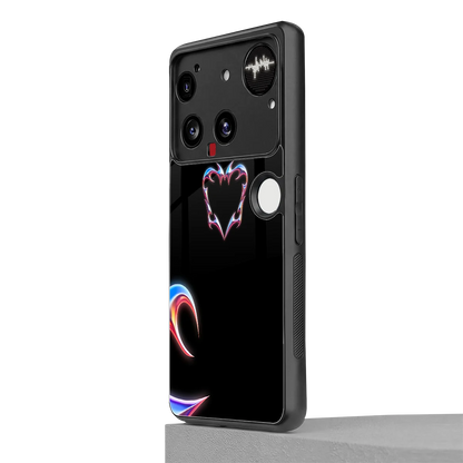 Prism Heart nothing phone 3 mobile cover | shockproof glass phone case
