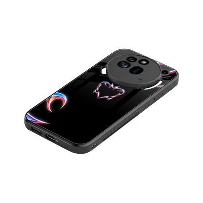Prism Heart stylish phone case for nothing phone 3a pro | glossy glass and slim fit