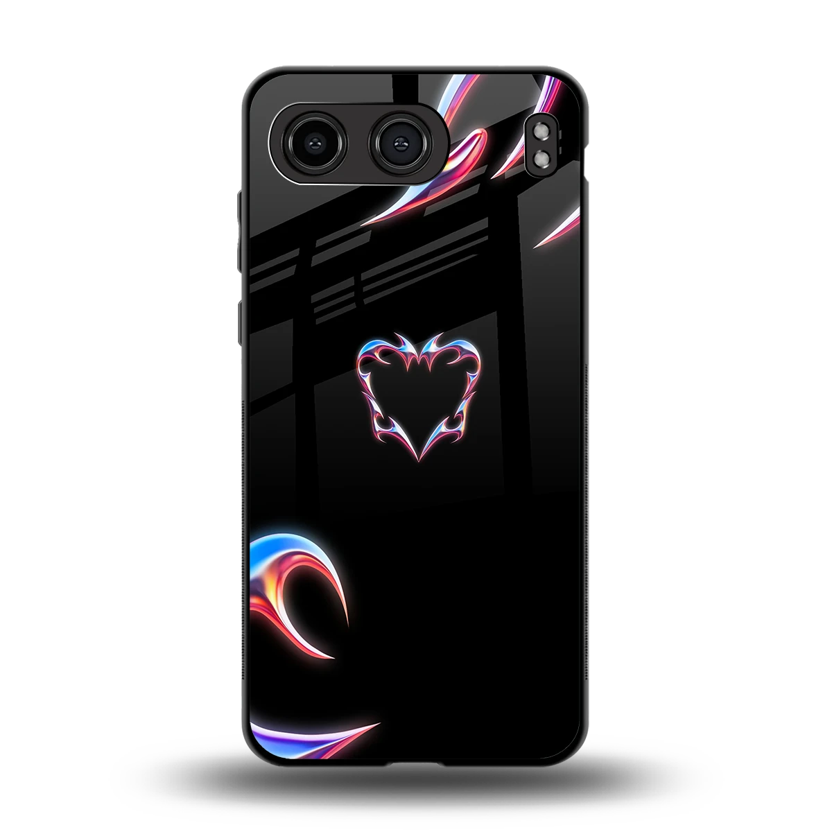 Prism Heart back phone cover | glass case for oneplus nord 4