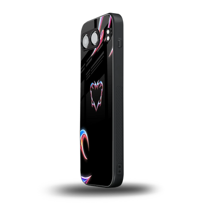 Prism Heart oneplus nord 4 mobile cover | shockproof glass phone case